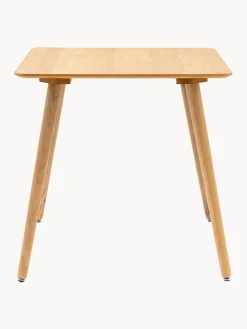 Mesa de comedor de madera Hatfield, 77 x 77 cm