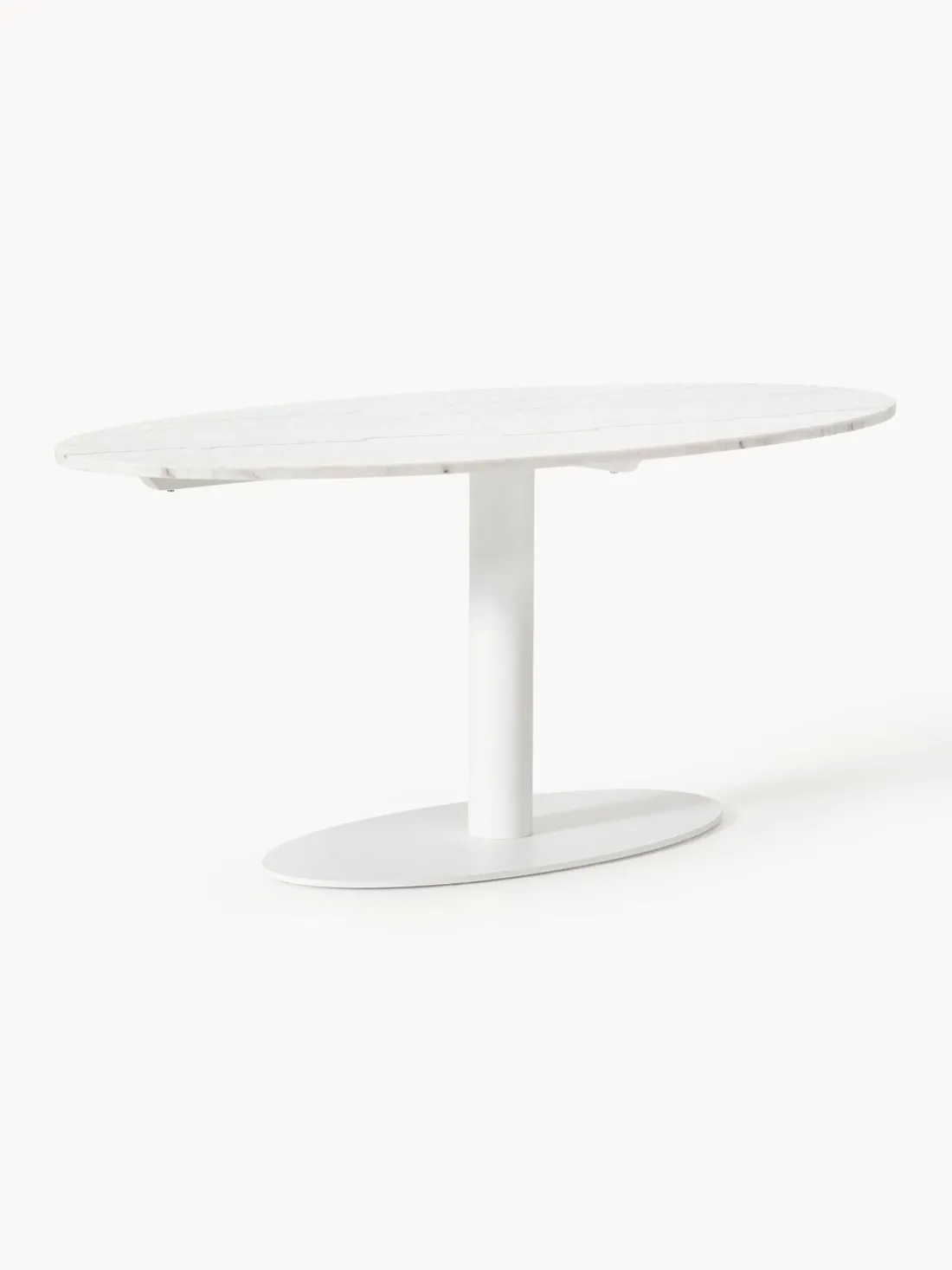 Mesa de comedor de mármol ovalada Miley