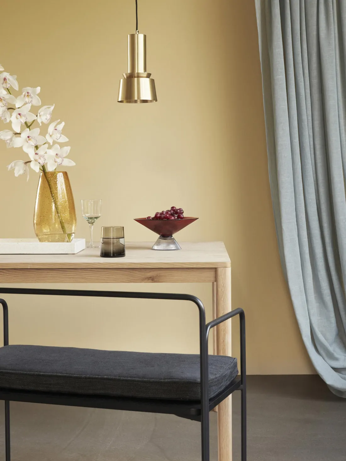 Mesa de comedor de roble Acorn, 140 x 80 cm