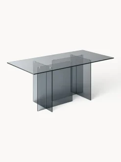 Mesa de comedor de vidrio Anouk, tamaños diferentes