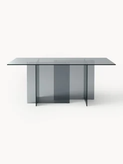 Mesa de comedor de vidrio Anouk, tamaños diferentes