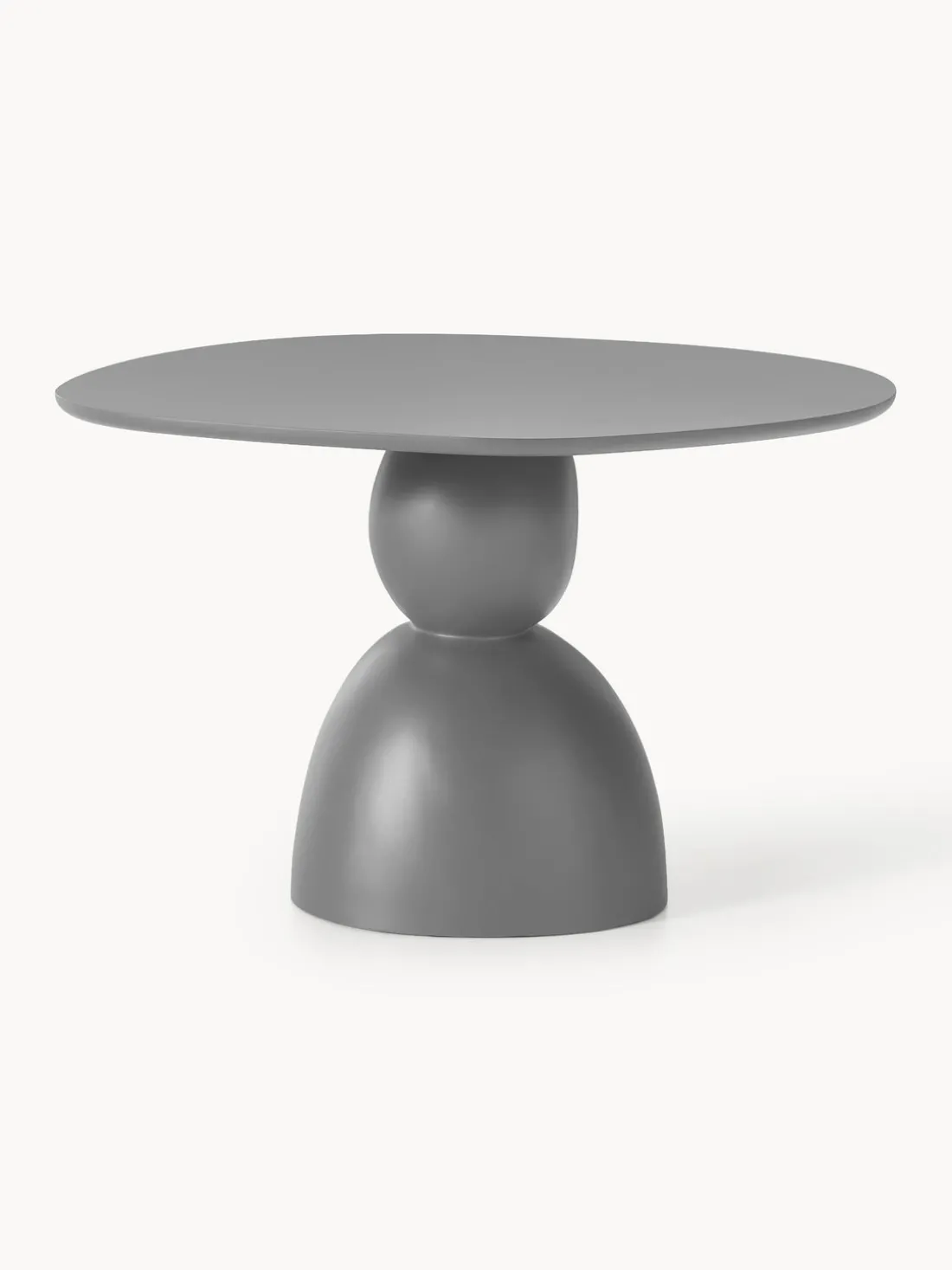 Mesa de comedor en forma orgánica Sahra, tamaños diferentes