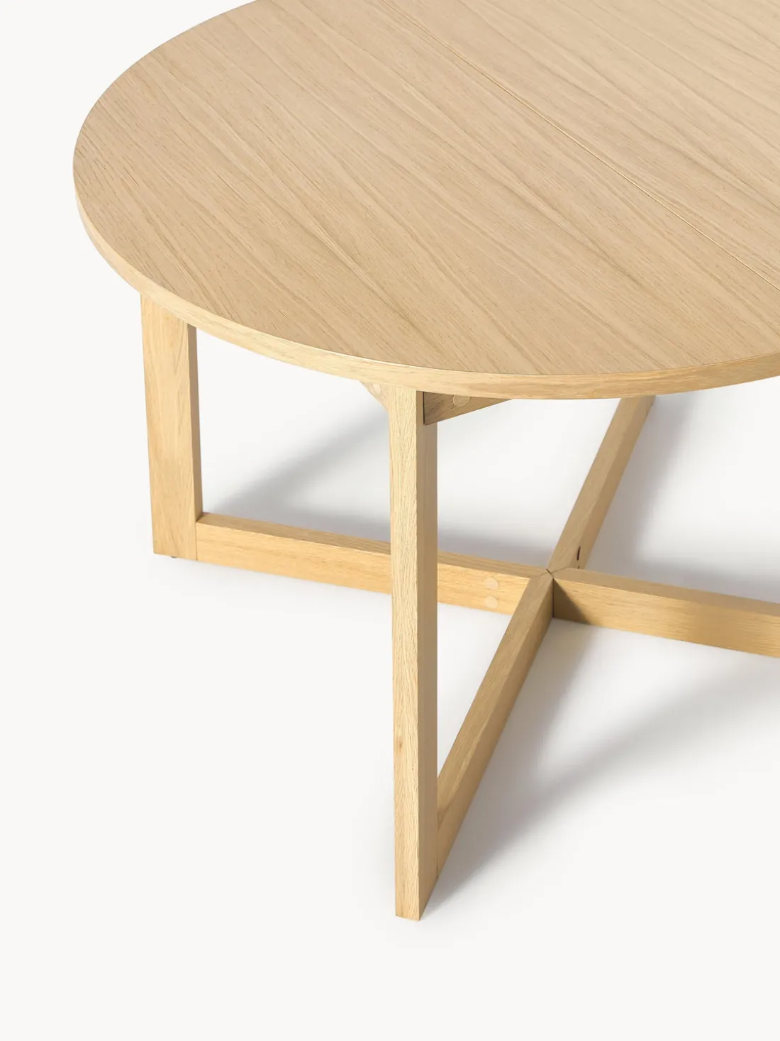 Mesa de comedor extensible Bennet, 115 - 215 x 75 cm