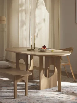 Mesa de comedor ovalada Apollo, tamaños diferentes