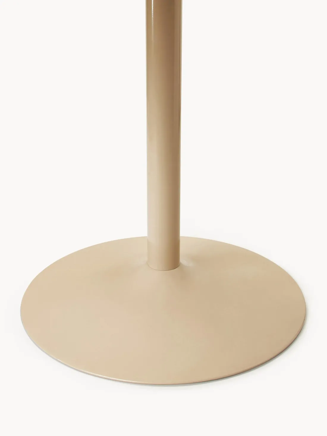 Mesa de comedor ovalada de mármol Miley, 120 x 90 cm