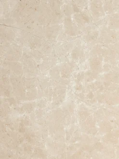 Mesa de comedor ovalada de mármol Miley, 120 x 90 cm