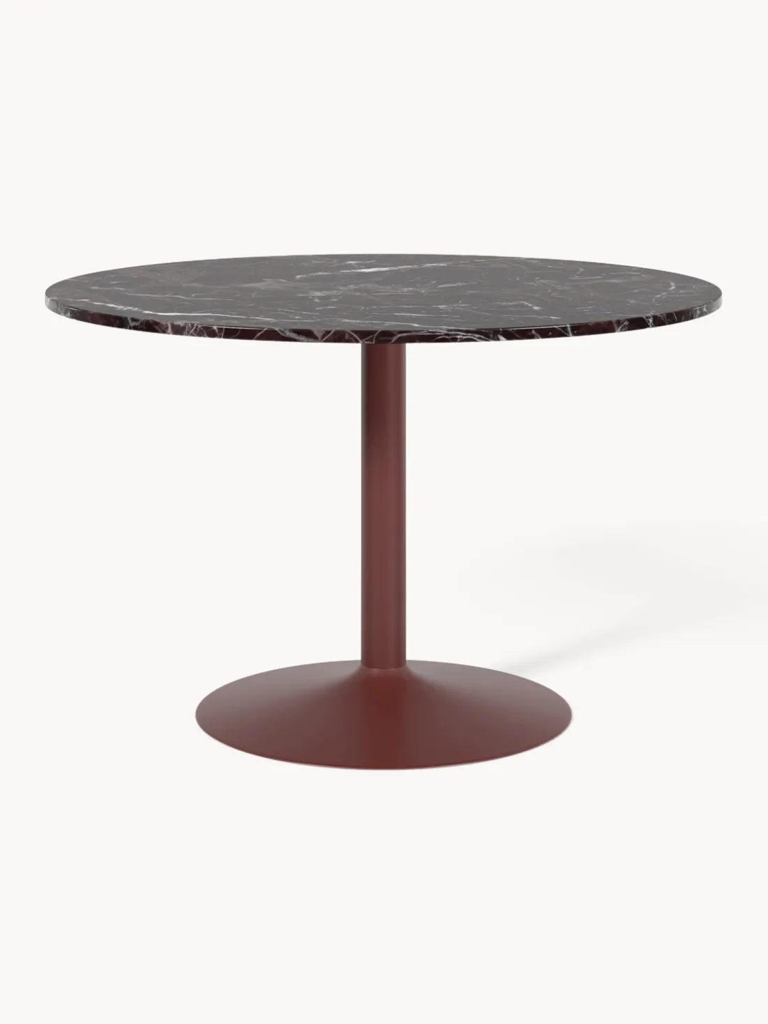 Mesa de comedor ovalada de mármol Miley, tamaños diferentes