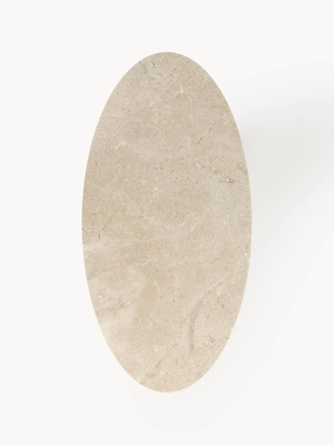 Mesa de comedor ovalada de mármol Miley, tamaños diferentes