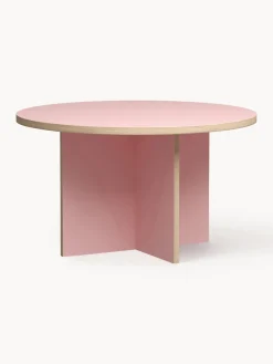 Mesa de comedor redonda Cirkel, Ø 129 cm
