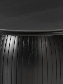 Mesa de comedor redonda con estructura estriada Nelly, tamaños diferentes