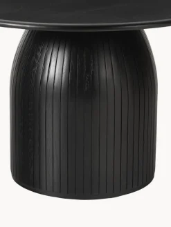 Mesa de comedor redonda con estructura estriada Nelly, tamaños diferentes