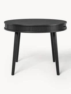 Mesa de comedor redonda con espacio de almacenamiento Calary, tamaños diferentes