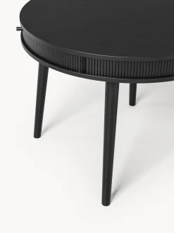 Mesa de comedor redonda con espacio de almacenamiento Calary, tamaños diferentes