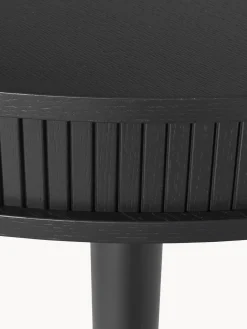 Mesa de comedor redonda con espacio de almacenamiento Calary, tamaños diferentes