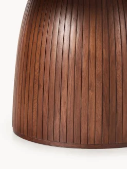 Mesa de comedor redonda con estructura estriada Nelly, tamaños diferentes