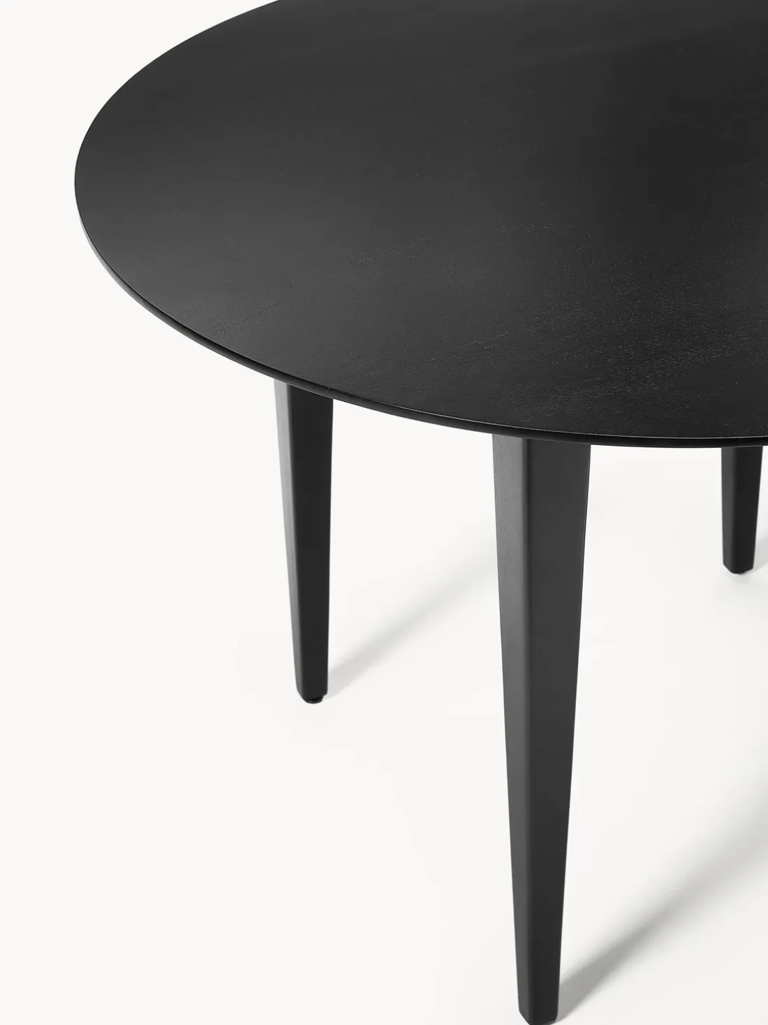 Mesa de comedor redonda de madera de mango Archie, tamaños diferentes