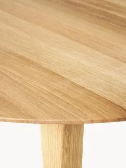Mesa de comedor redonda de madera de roble maciza Archie, Ø 110 cm