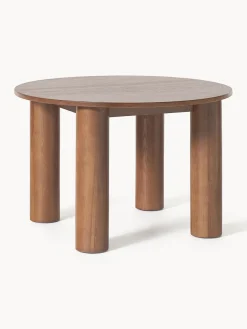 Mesa de comedor redonda de madera de roble Ohana, tamaños diferentes