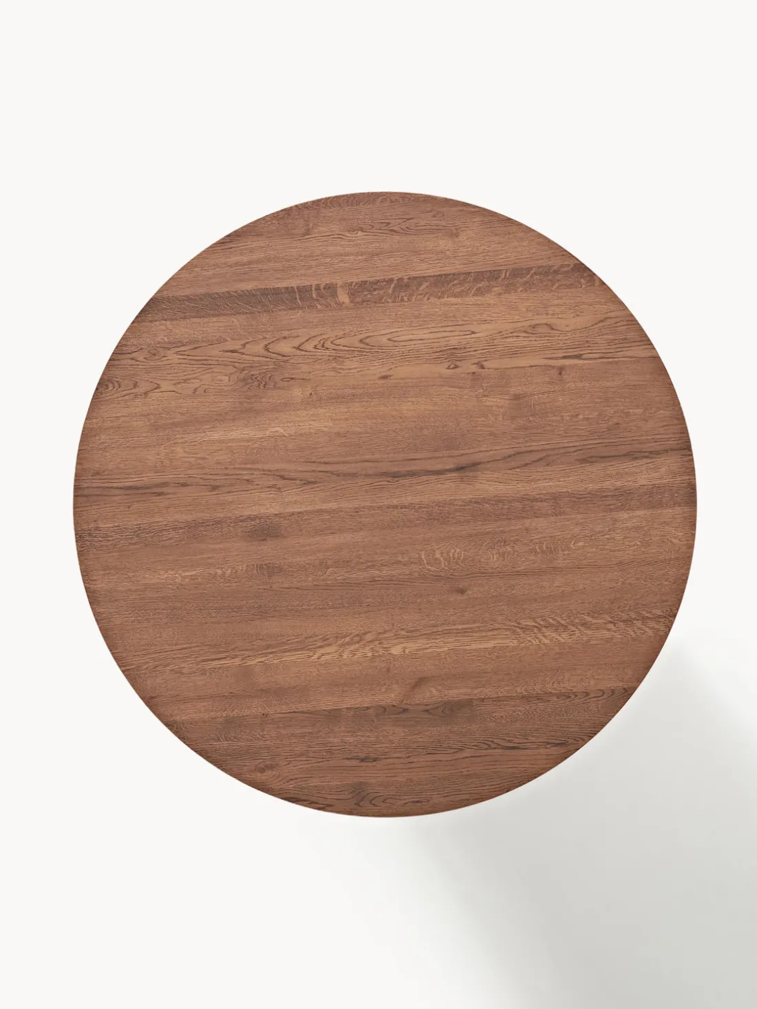 Mesa de comedor redonda de madera de roble Jolka, tamaños diferentes