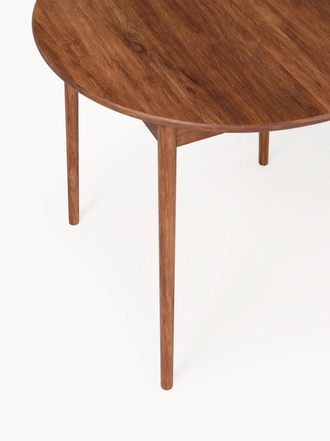 Mesa de comedor redonda extensible Paul, tamaños diferentes