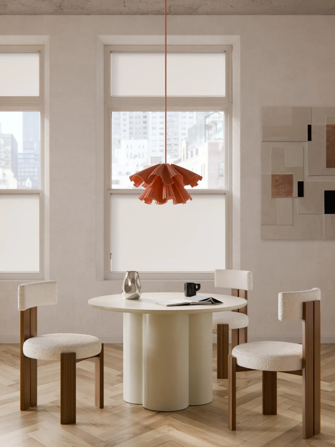 Mesa de comedor redonda Keva