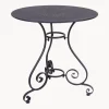 Mesa redonda de metal para exterior Etienne, Ø 70 cm