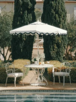 Mesa redonda para exterior Al Fresco, Ø 80 cm