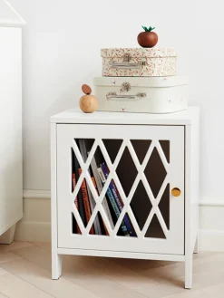 Mesilla de noche artesanal Harlequin