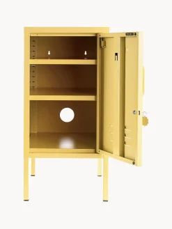 Mesilla de noche metálica con bisagra a la izquierda/derecha The Shorty