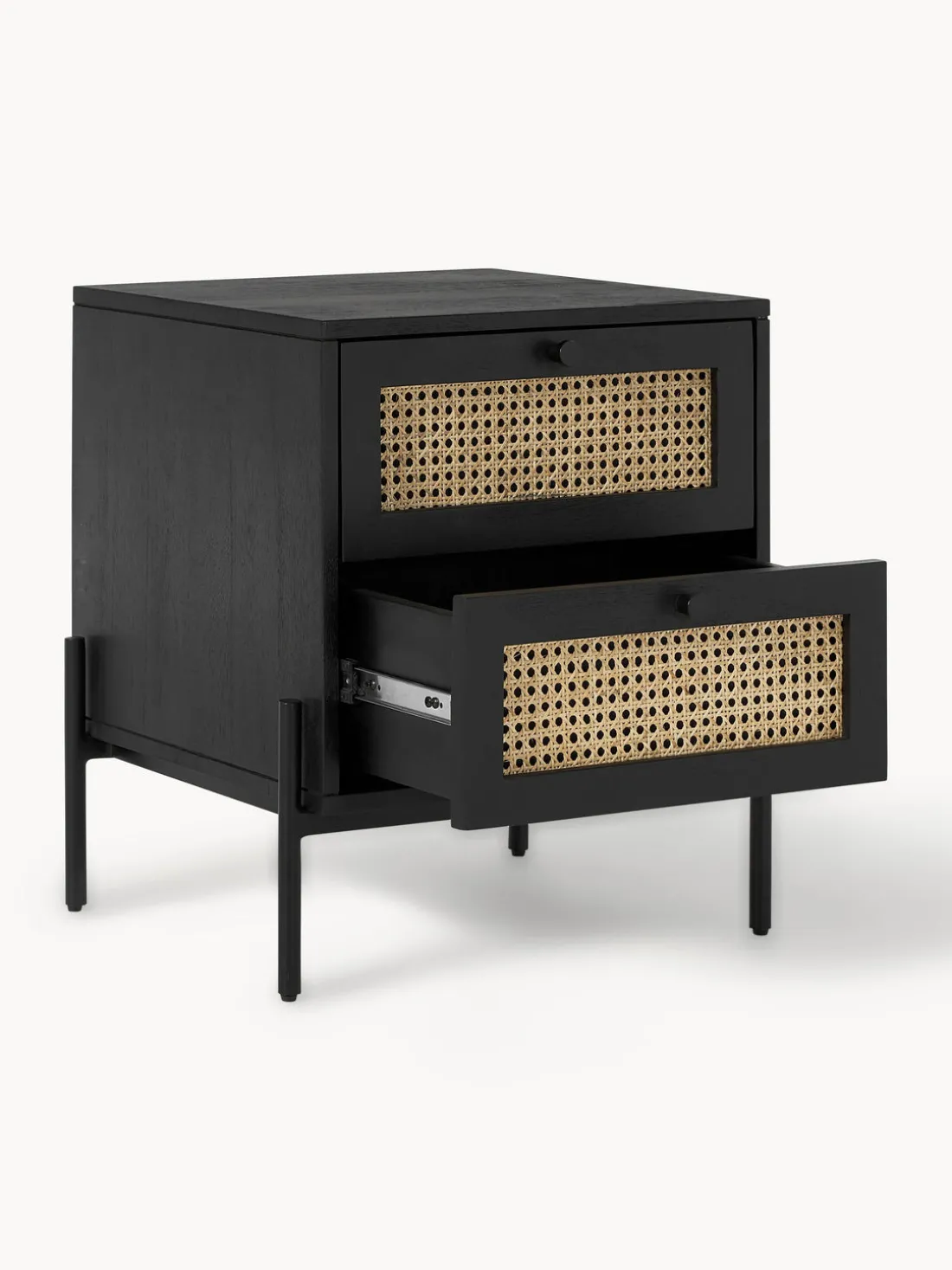 Mesita de noche con cajones Vienna
