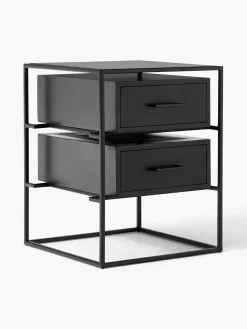 Mesita de noche de madera de mango Lyle