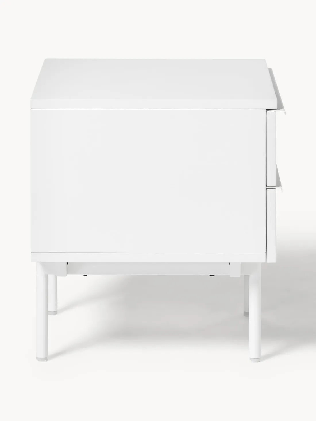 Mesita de noche de madera Elona