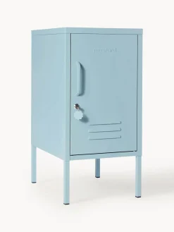 Mesita de noche de metal The Shorty, apertura de puerta izquierda o derecha