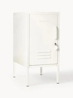 Mesita de noche de metal The Shorty, apertura de puerta izquierda o derecha