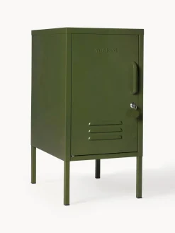 Mesita de noche de metal The Shorty, apertura de puerta izquierda o derecha