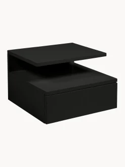 Mesita de noche de pared con cajón Ashlan