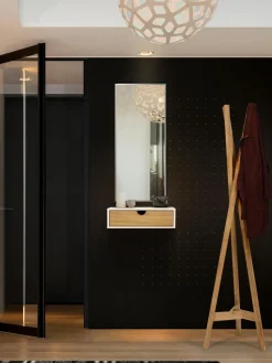 Mesita de noche de pared Farsta