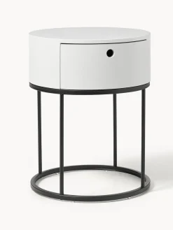 Mesita de noche redonda Polo