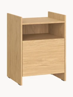 Mesita de noche Toopt - roble