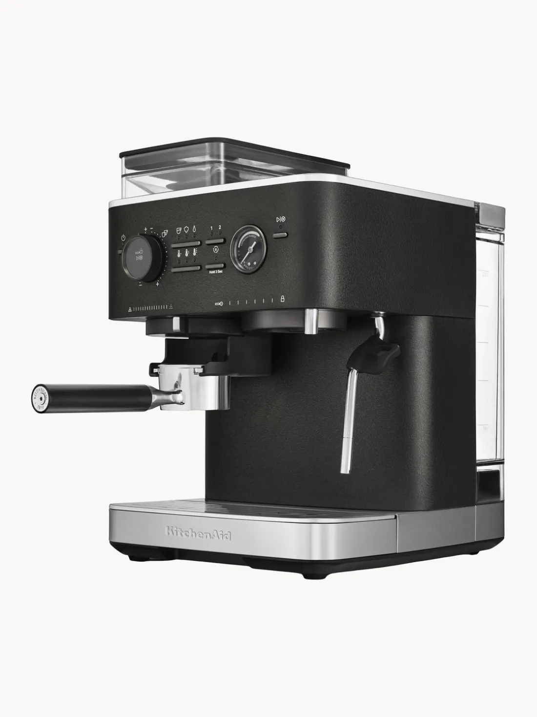 Máquina de café espresso con portafiltro Burr