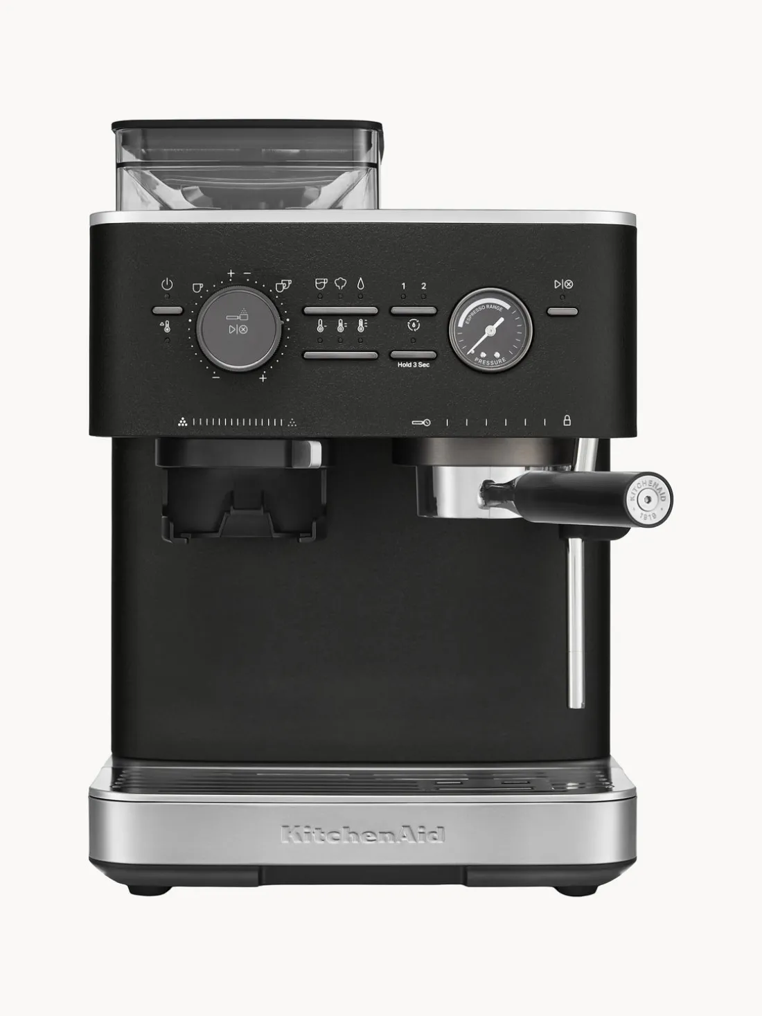 Máquina de café espresso con portafiltro Burr