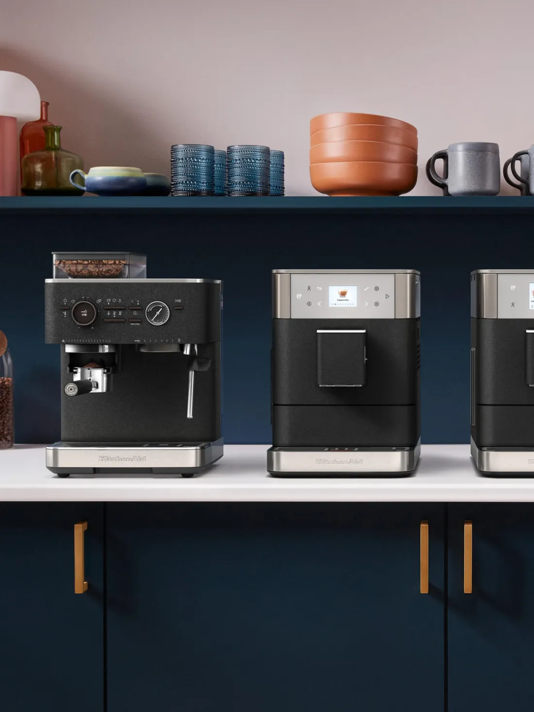 Máquina de café espresso con portafiltro Burr