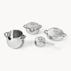 Ollas de acero inoxidable Mami, 7 uds.