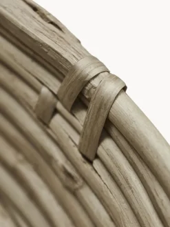 Panera artesanal de ratán Conical