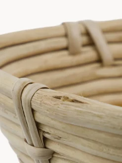 Panera artesanal de ratán Conical