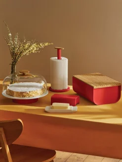 Panera con tapadera de bambú Mattina