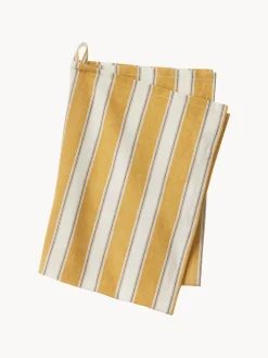 Paño de cocina artesanal con rayas Palermo