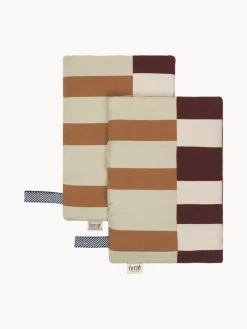 Paños para horno de algodón ecológico Section, 2 uds.