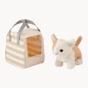 Peluche con bolsa Kitty