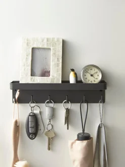 Perchero de pared con parte trasera magnética Smart